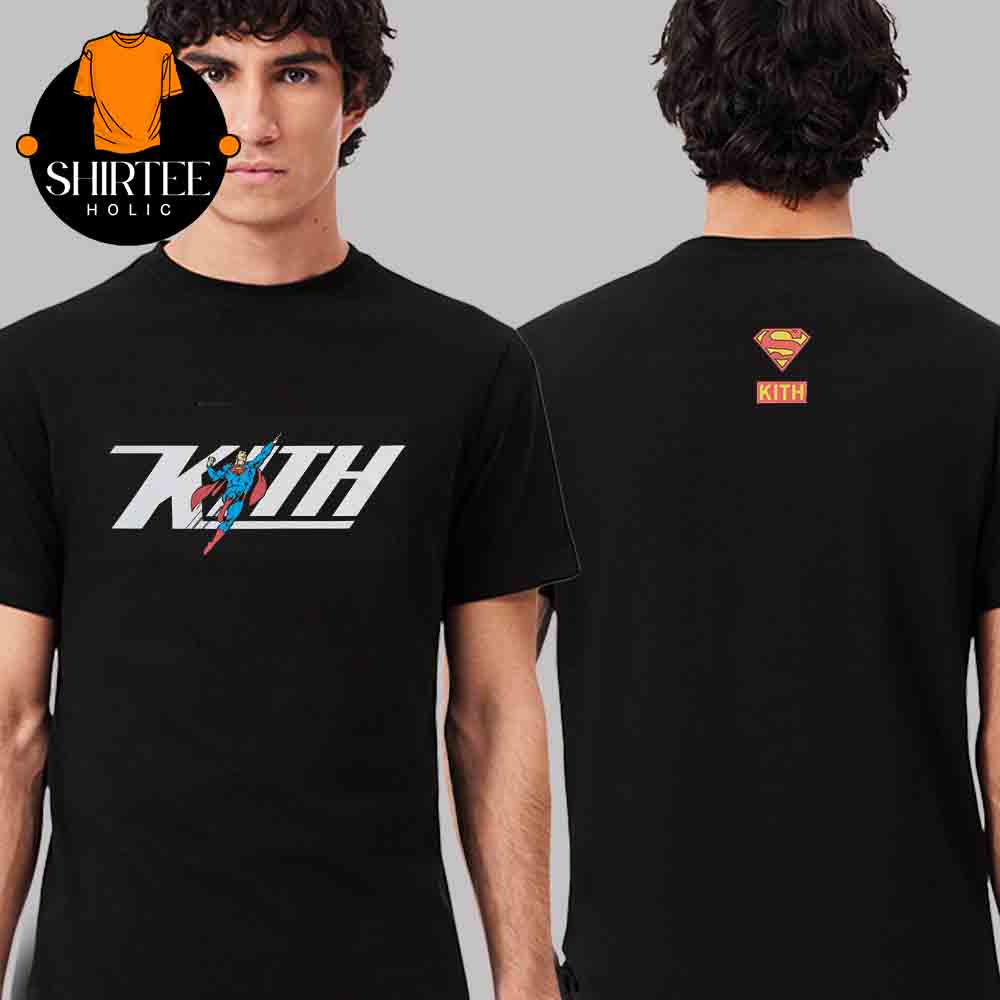 Superman x Kith 2025 Flight Vintage Two Sided T-Shirt Superman x Kith 2025 Flight Vintage Two Sided T-Shirt