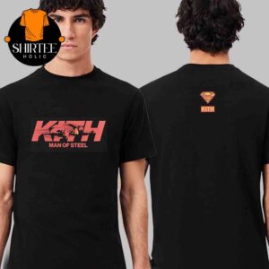 Superman x Kith 2025 Man Of Steel Vintage Two Sided T-Shirt