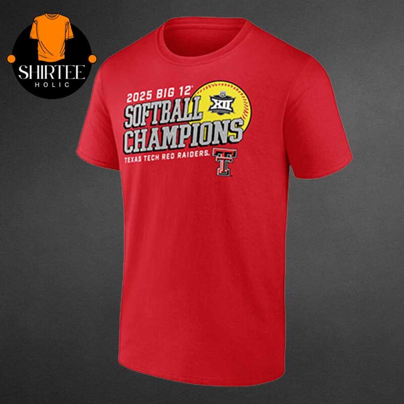Texas Tech Red Raiders 2025 NCAA Big 12 Softball Conference Tournament Champions Unisex T Shirt