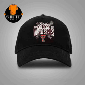 Texas Tech Red Raiders 2025 NCAA Softball Women’s College World Series Cut Off Classic Hat Cap Snapback