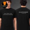 Rod Stewart Glastonbury 2025 Live In Concert Two Sided T-Shirt