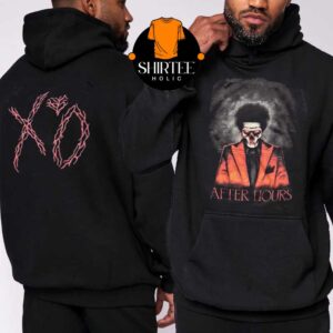 The Weeknd 2025 After Hours Til Dawn Tour Rare XO Two Sided Hoodie