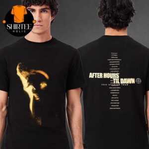 The Weeknd Metlife Stadium 2025 East Rutherford After Hours Til Dawn Tour Two Sided T Shirt