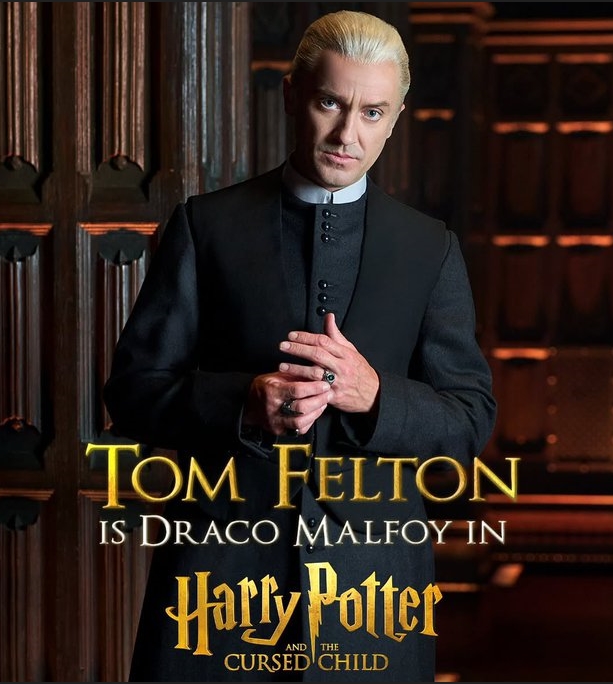 Tom Felton Is Draco Malfoy Harry Potter And The Cursed Child