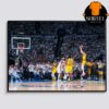 Tyrese Haliburton Clutch Shot NBA Finals 2025 Indiana Pacers Win Game 1 Defeat OKC Thunder Home Decor Poster Canvas