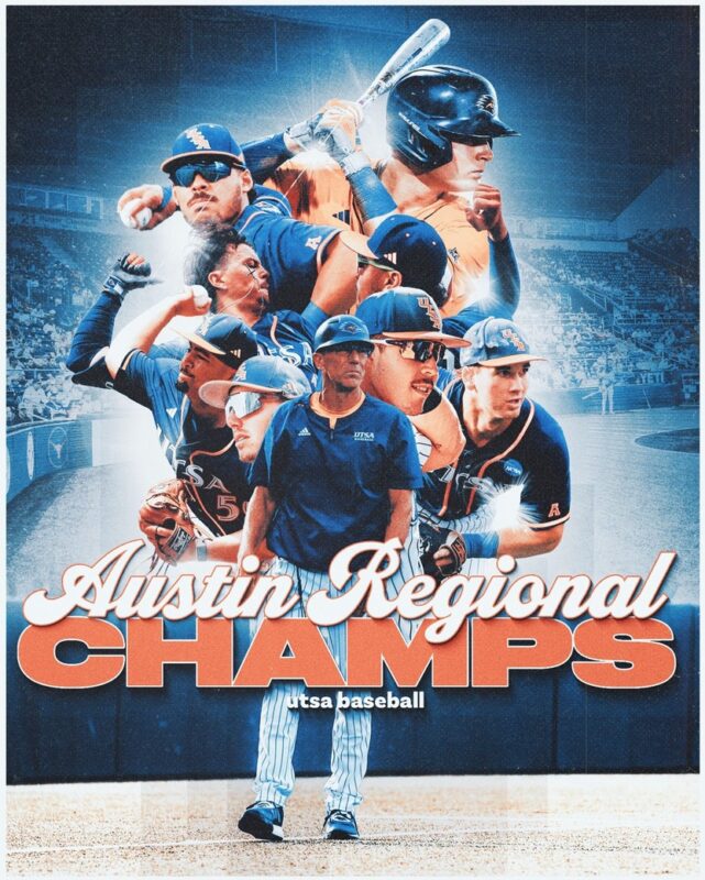 UTSA Baseball Austin Regional Champions 2025