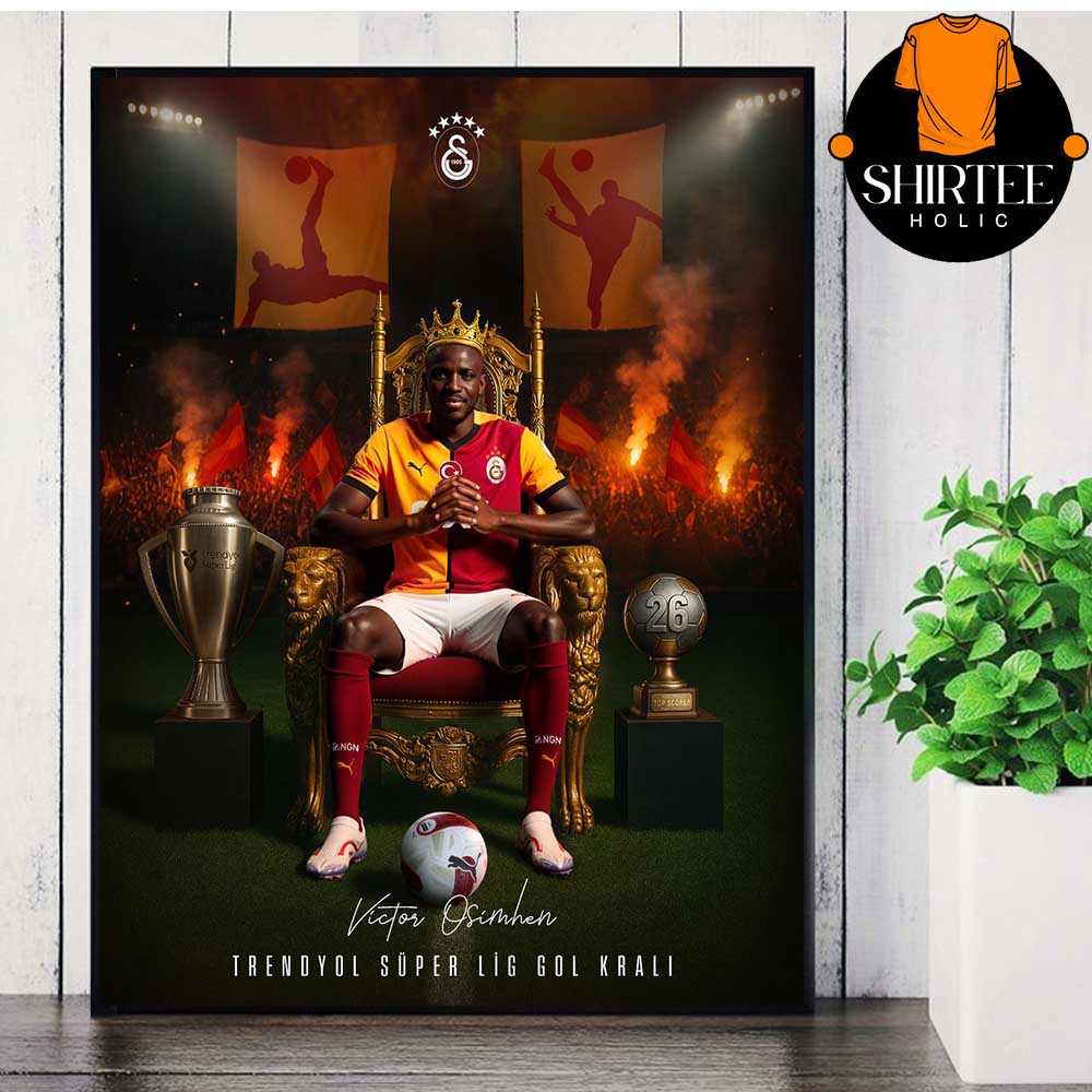 Victor Osimhen Trendyol Super Lig 2025 Gol Krali Home Decor Poster Canvas Victor Osimhen Trendyol Super Lig 2025 Gol Krali Home Decor Poster Canvas