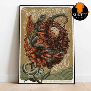 Widespread Panic Red Rocks Amphitheatre 2025 Morrison CO From June 27 28 29 Home Decor Poster Canvas