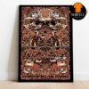 Widespread Panic Red Rocks Amphitheatre CO 2025 Morrison On June 27 28 29 Home Decor Poster Canvas