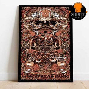 Widespread Panic Red Rocks Amphitheatre CO 2025 Morrison On June 27 28 29 Home Decor Poster Canvas
