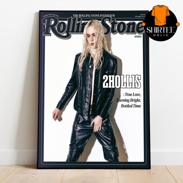 2hollis On Rolling Stone 2025 Magezine Cover Home Decor Poster Canvas