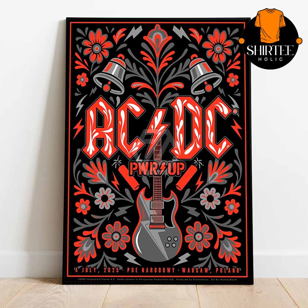 ACDC Warsaw 2025 PGE Narodowy Poland On July 4th 2025 Home Decor Poster Canvas ACDC Warsaw 2025 PGE Narodowy Poland On July 4th 2025 Home Decor Poster Canvas