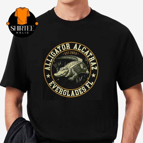 Alligator Alcatraz Everglades Florida Unisex T-Shirt