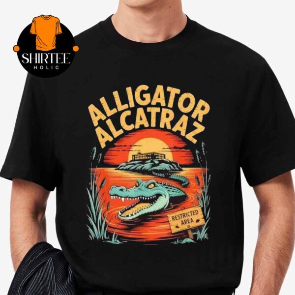 Alligator Alcatraz Restricted Area Unisex T-Shirt