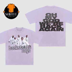 Backstreet Boys Oh My God We’re Back Again Two Sided T-Shirt