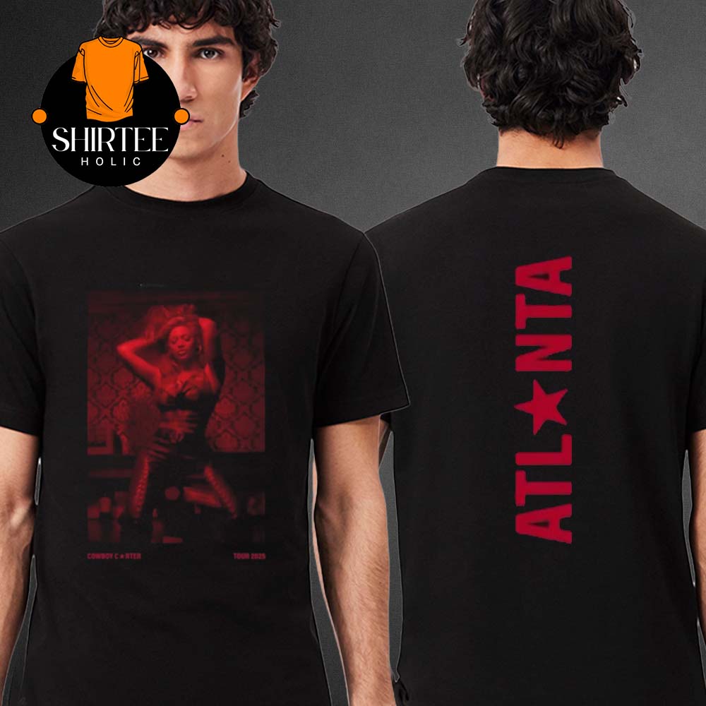 Beyonce Atlanta 2025 Mercedes Benz Stadium GA On July 11th Exclusive Two Sided T-Shirt Beyonce Atlanta 2025 Mercedes Benz Stadium GA On July 11th Exclusive Two Sided T-Shirt