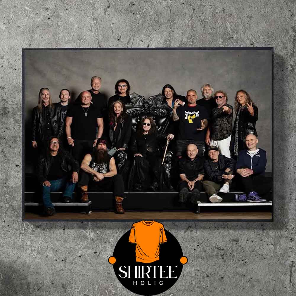 Black Sabbath Back To The Beginning 2025 Home Decor Poster Canvas Black Sabbath Back To The Beginning 2025 Home Decor Poster Canvas