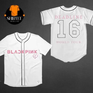 Blackpink Los Angeles 2025 Deadline World Tour Baseball Jersey
