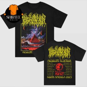 Blood Incantation Absolute Elsewhere Summer 2025 Tour Dates Two Sided T-Shirt