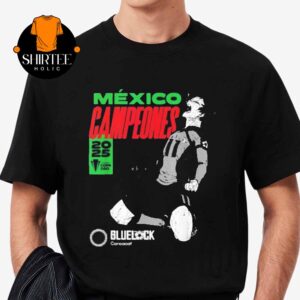 Blue Lock Mexico Champions  Campeon Gold Cup Concacaf 2025 Unisex T-Shirt