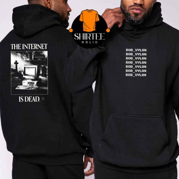 Bob Vylan Internet Is Dead Two Sided Hoodie