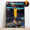 Bronny James Throws Down Dunk 2025 NBA Summer League Los Angeles Lakers vs Miami Heat Home Decor Poster Canvas