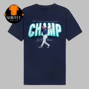 Cal Raleigh Seattle Mariners 2025 Hom Run Derby All Star Champions Unisex T-Shirt