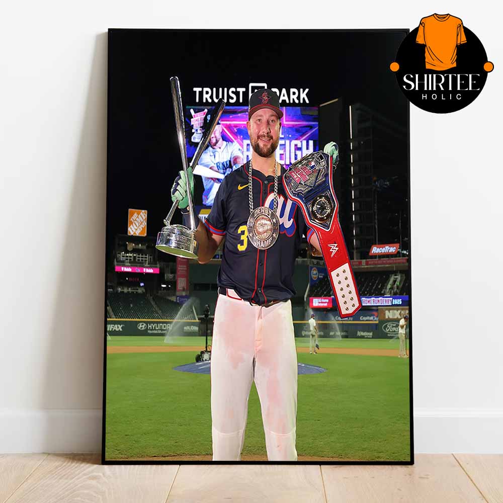 Cal Raleigh Seattle Mariners 2025 Home Run Derby Champions Home Decor Poster Canvas Cal Raleigh Seattle Mariners 2025 Home Run Derby Champions Home Decor Poster Canvas