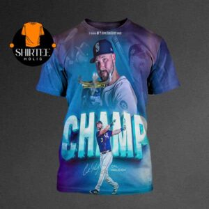Cal Raleigh Seattle Mariners Home Run Derby Champions 2025 All Over Print T-Shirt