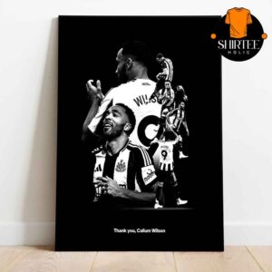 Callum Wilson Leave Newcastle United Thank For Memories Home Decor Poster Canvas