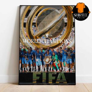 Chelsea 2025 Fifa Club World Cup Champions Home Decor Poster Canvas