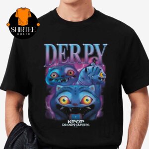 Derpy Tiger Heartthrob KPop Demon Hunters Unisex T-Shirt