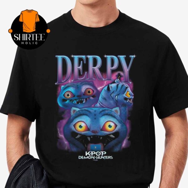 Derpy Tiger Heartthrob KPop Demon Hunters Unisex T-Shirt