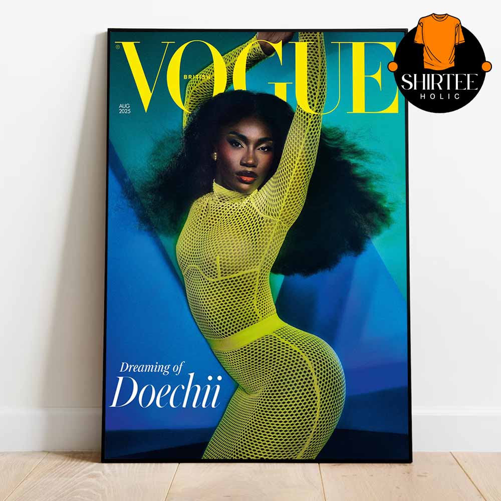 Doechii On Vogue British Magazine Cover 2025 Dream Of Doechii Home Decor Poster Canvas Doechii On Vogue British Magazine Cover 2025 Dream Of Doechii Home Decor Poster Canvas