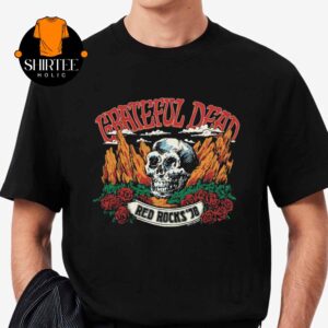 Grateful Dead Red Rocks Amphitheater 2025 Skull Unisex T-Shirt