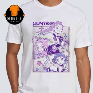 Huntrix KPop Demon Hunters Rumi Mira Zoey Unisex T-Shirt Hoodie
