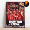 Indiana Fever 2025 WNBA Commissioner’s Cup Champions Home Decor Poster Canvas