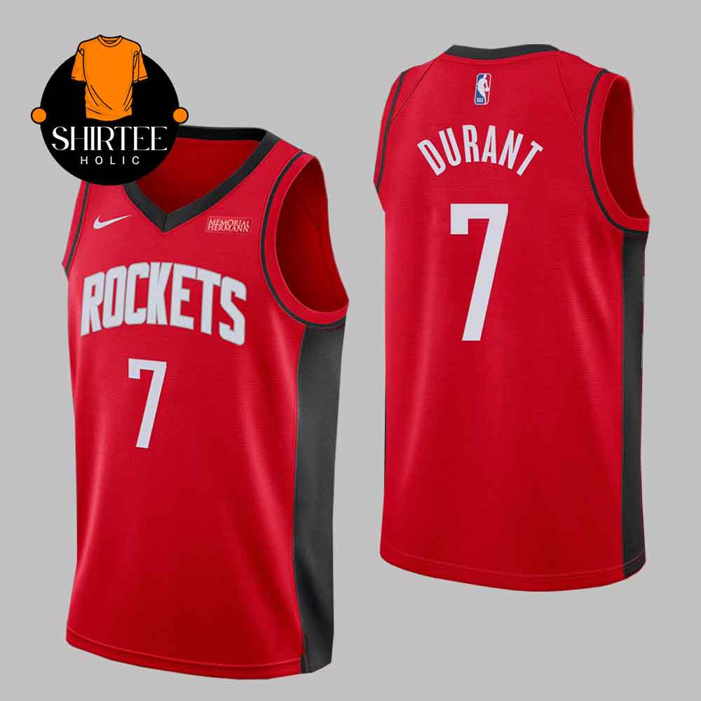Kevin Durant Houston Rockets Name And Number Jersey Kevin Durant Houston Rockets Name And Number Jersey