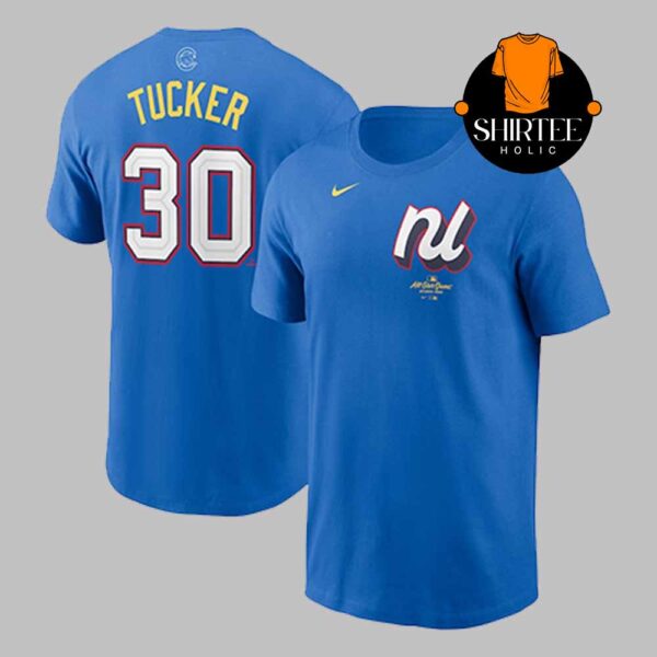 Kyle Tucker 2025 All Star National League Edition Name And Number Two Sided T-Shirt