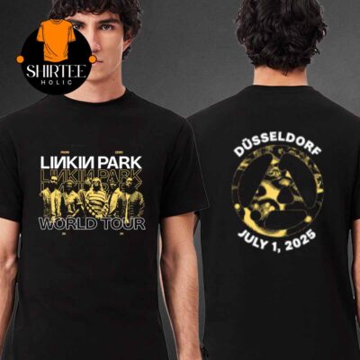 Linkin Park Dusseldorf 2025 Merkur Spiel Arena Germany On July 1st Two Sided T-Shirt
