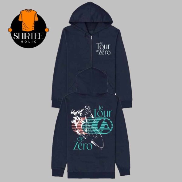 Linkin Park Paris France 2025 Le Tour De Zero Zip Hoodie