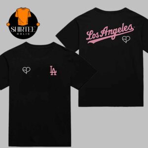 Los Angeles Dodgers x Blackpink 2025 MLB Two Sided T-Shirt