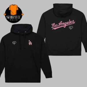 Los Angeles Dodgers x Blackpink MLB 2025 Two Sided Hoodie