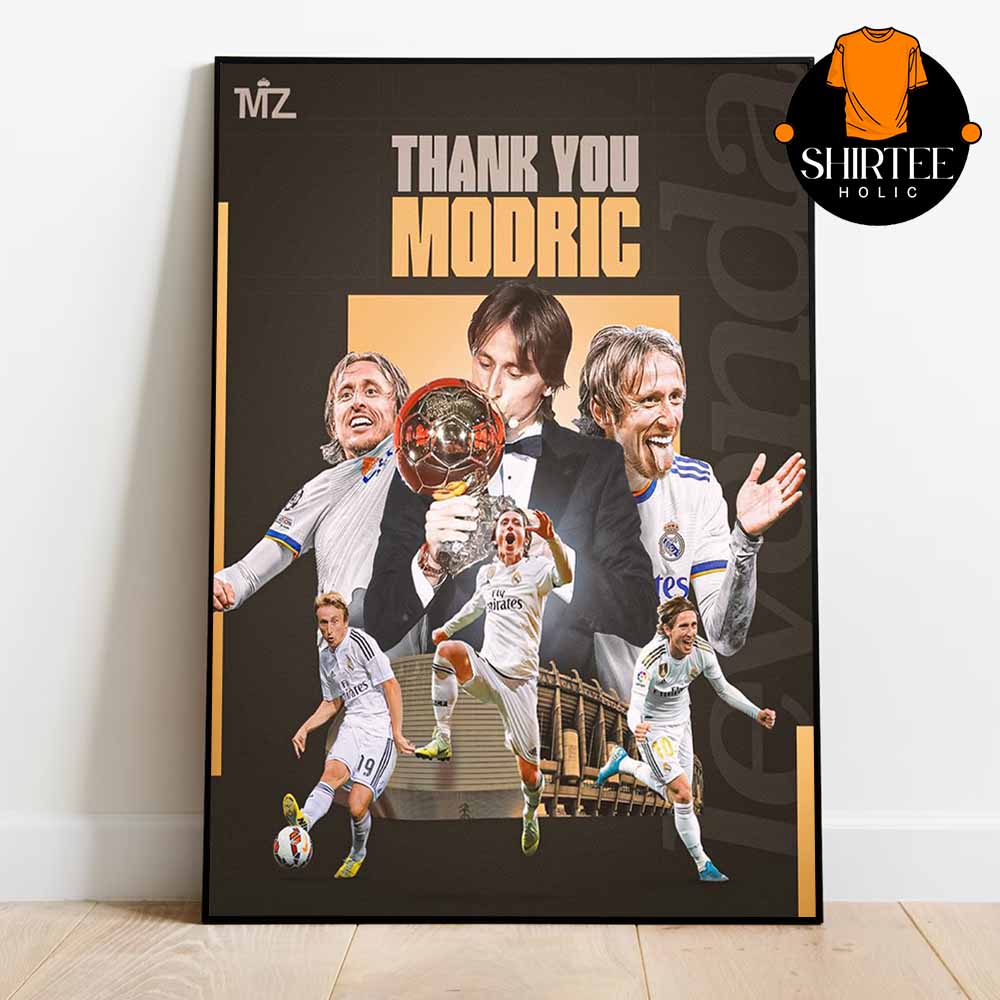 Luka Modric Leave Real Madrid Thank You For Memories Home Decor Poster Canvas Luka Modric Leave Real Madrid Thank You For Memories Home Decor Poster Canvas