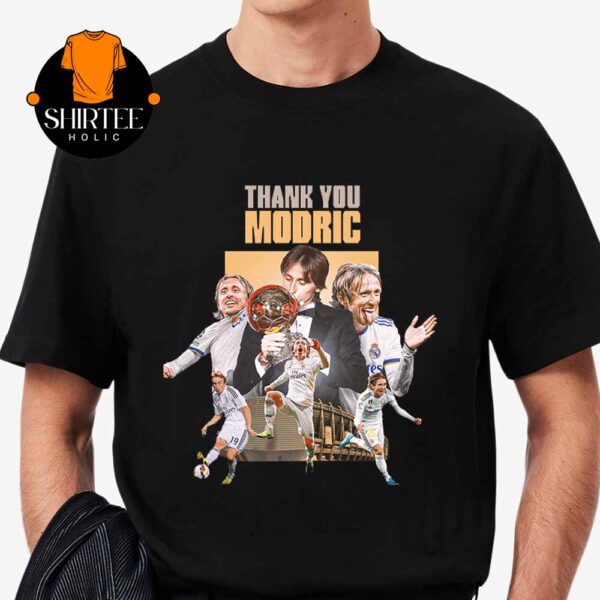 Luka Modric Leave Real Madrid Thank You For Memories Unisex T-Shirt