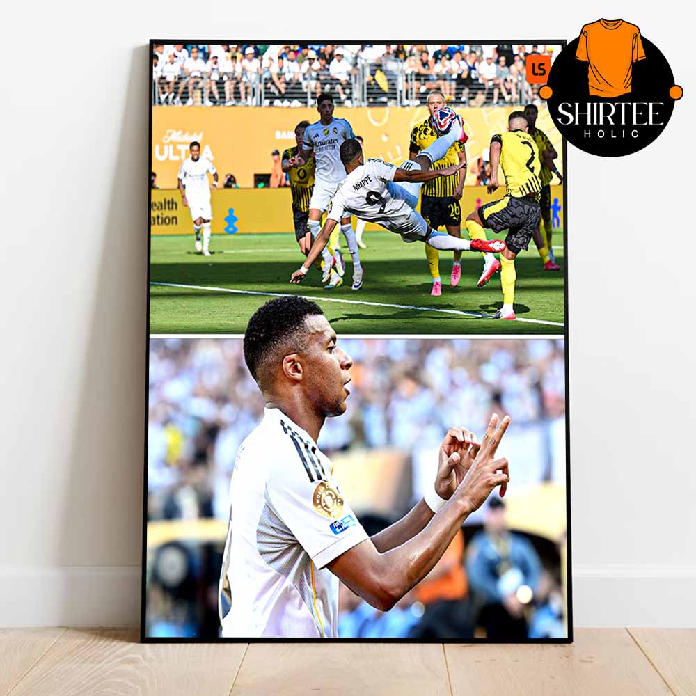 Mbappe Tilts The Table Lamp Celebrating Diogo Jota's Memory Real Madrid Defeat Borussia Dortmund 2025 FIFA Club World Cup Home Decor Poster Canvas Mbappe Tilts The Table Lamp Celebrating Diogo Jota's Memory Real Madrid Defeat Borussia Dortmund 2025 FIFA Club World Cup Home Decor Poster Canvas