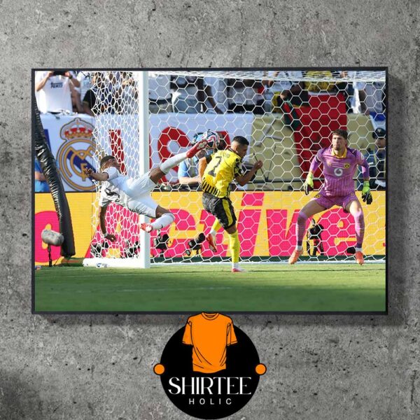 Mbappe Tilts The Table Lamp Celebrating Diogo Jota’s Memory Real Madrid Defeat Borussia Dortmund Fifa Club World Cup 2025 Home Decor Poster Canvas