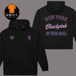 New York Mets x Blackpink In Your Area MLB 2025 Two Sided Hoodie