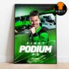 Nico Hulkenberg First F1 Podium In 239th Race British GP 2025 Home Decor Poster Canvas