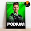 Nico Hulkenberg First F1 Podium In 239th Race 2025 British GP Home Decor Poster Canvas